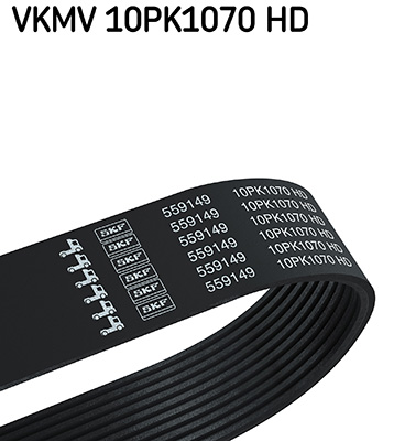 Curea transmisie cu caneluri VKMV 10PK1070 HD SKF